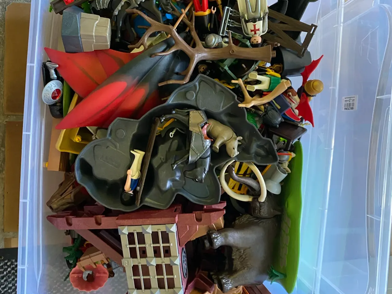 Billede 1 - Kæmpe kasse Playmobil