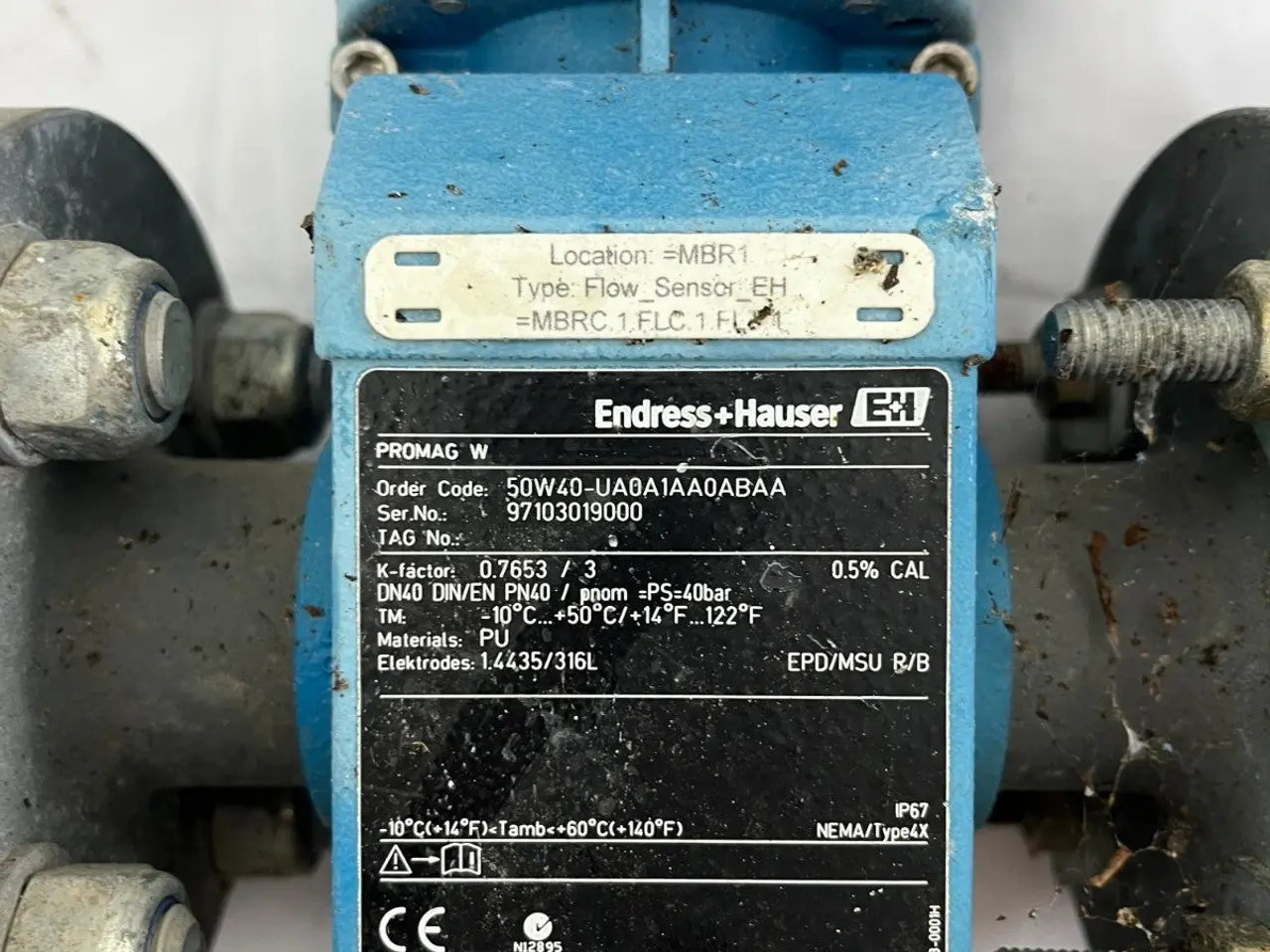 Billede 4 - Endress+Hauser Promag W 50 Electromagnetic Flow