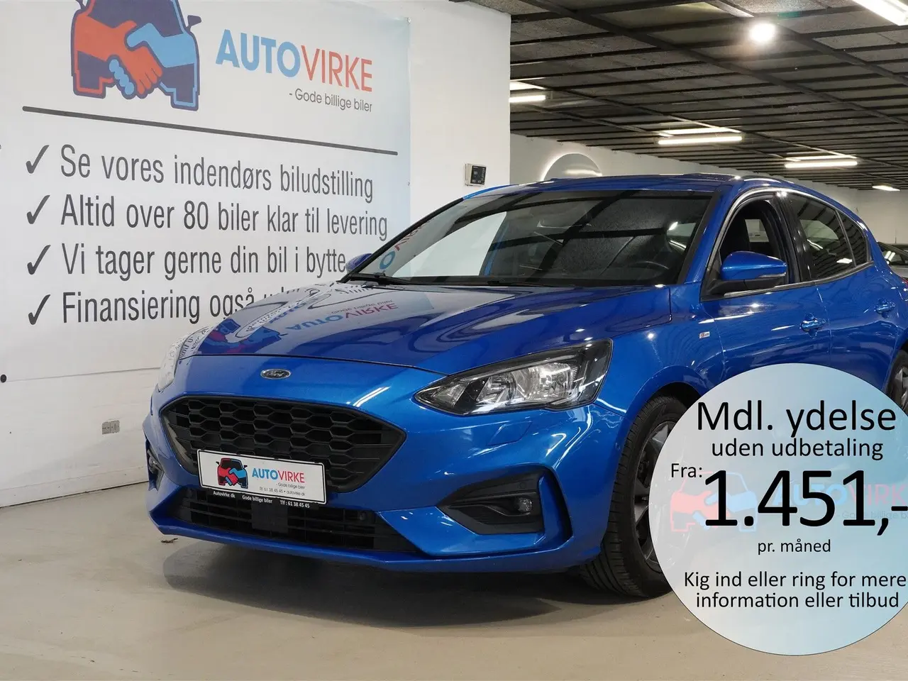 Billede 1 - Ford Focus 1,0 EcoBoost ST-Line 125HK 5d 6g