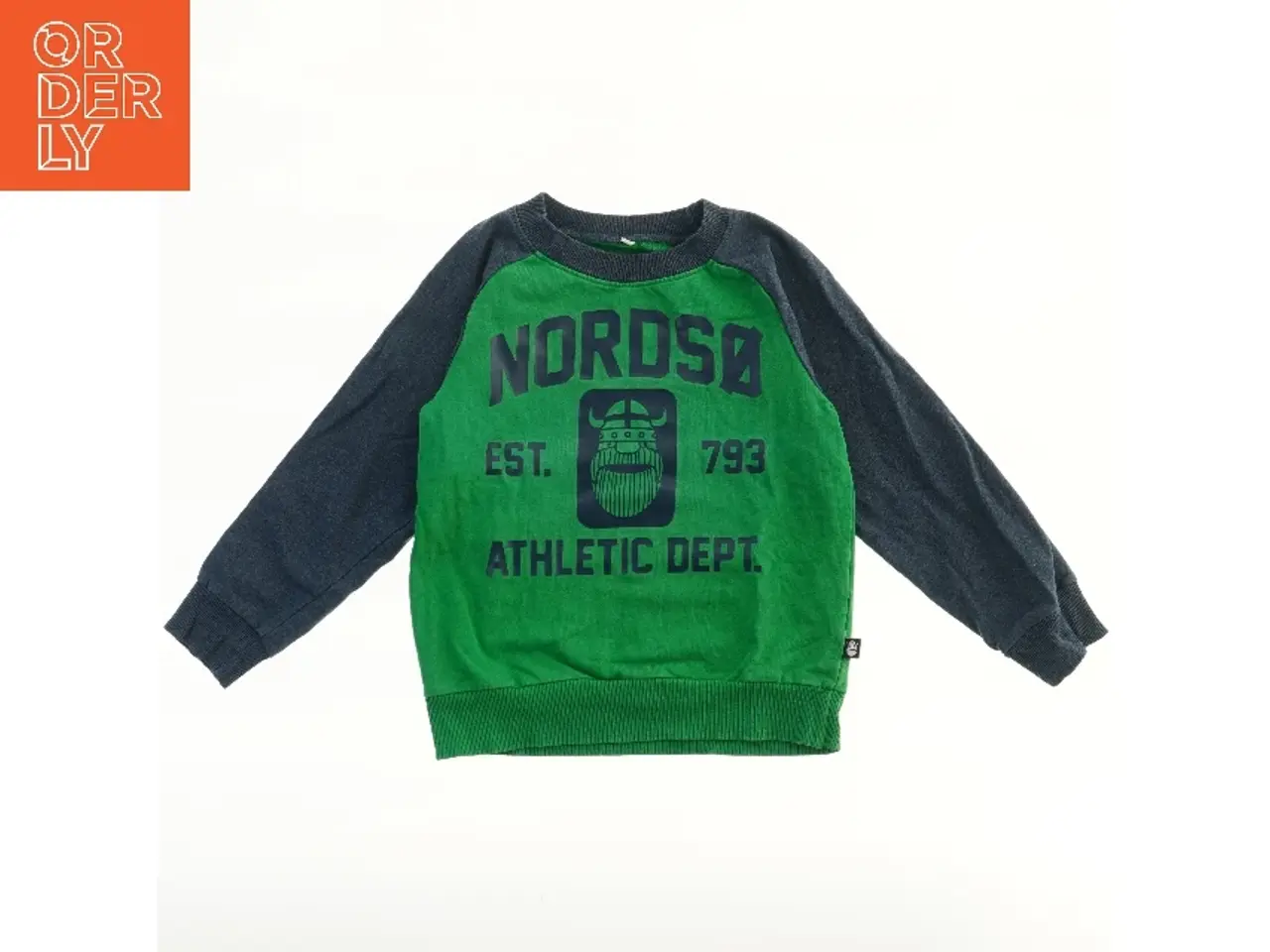Billede 2 - Sweatshirt med tryk fra Danefæ (str. 110)