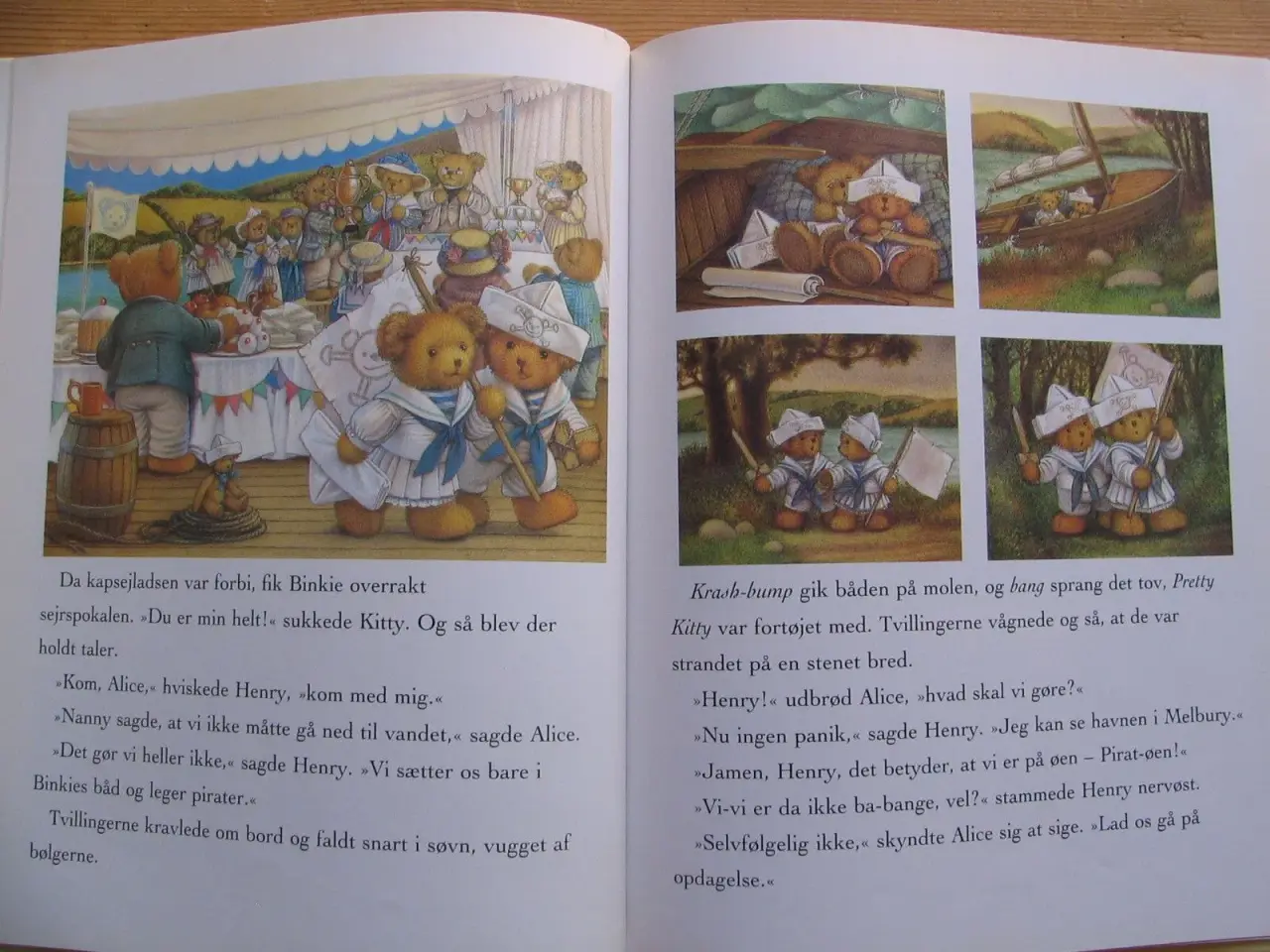 Billede 4 - Herskabs- og tjenestefolksbamser på sommerferie