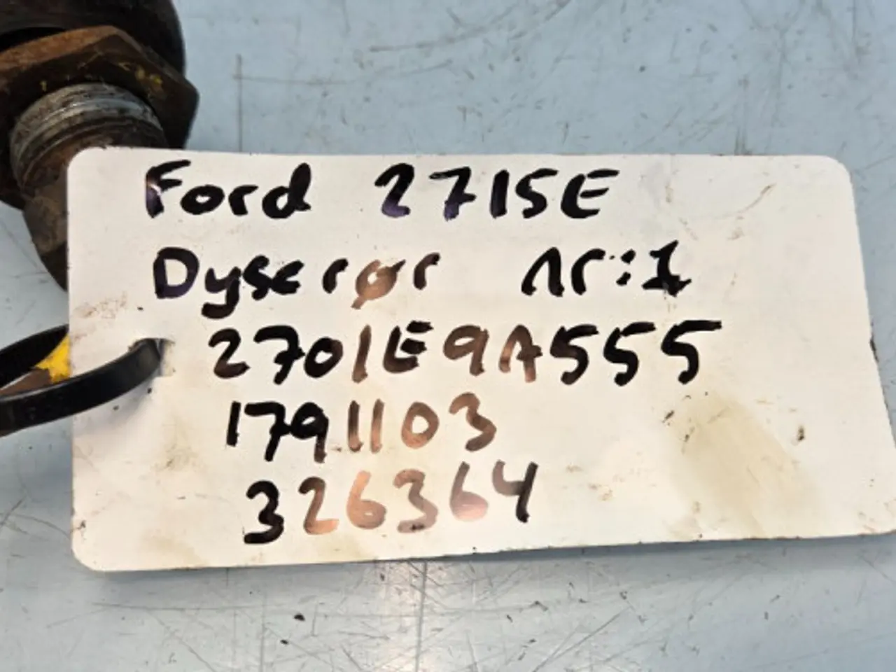Billede 11 - Ford 2715E Dyserør 2701E9A555