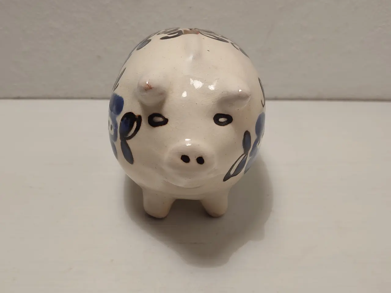 Billede 4 - Vintage keramik sparegris.1960-70 L. 11cm