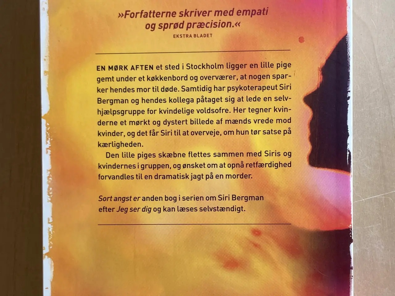 Billede 2 - Sort angst. Krimi af Camilla Greve og Åsa Traeff