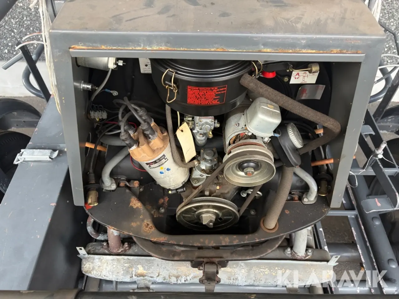 Billede 8 - Vandforsyningsenhed / brandpumpe på trailer Svanehøj CF100 1200 bobbel motor
