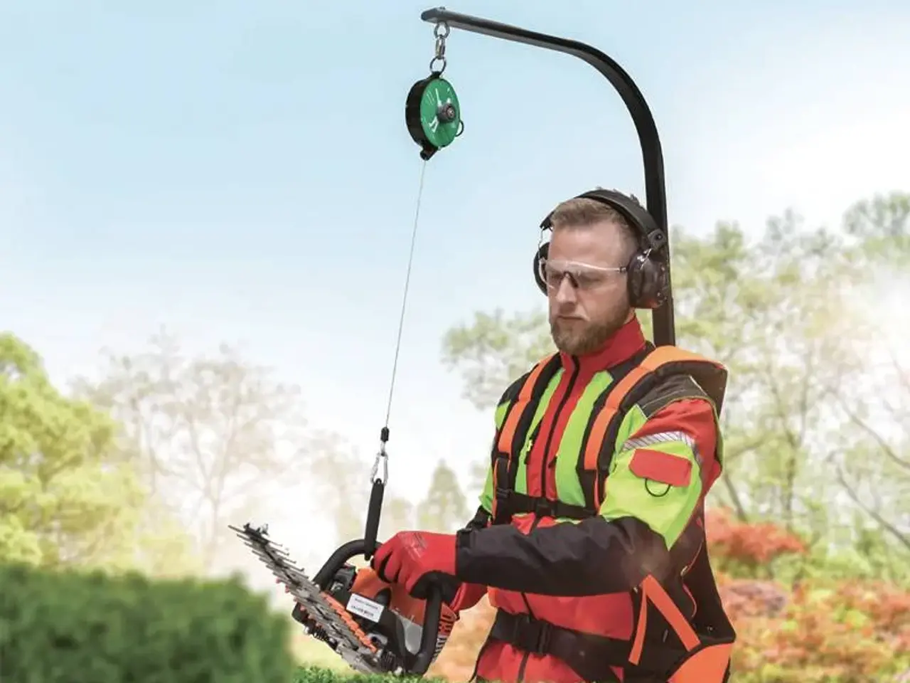 Billede 2 - Flexlift / ryg lift til hækkeklipper