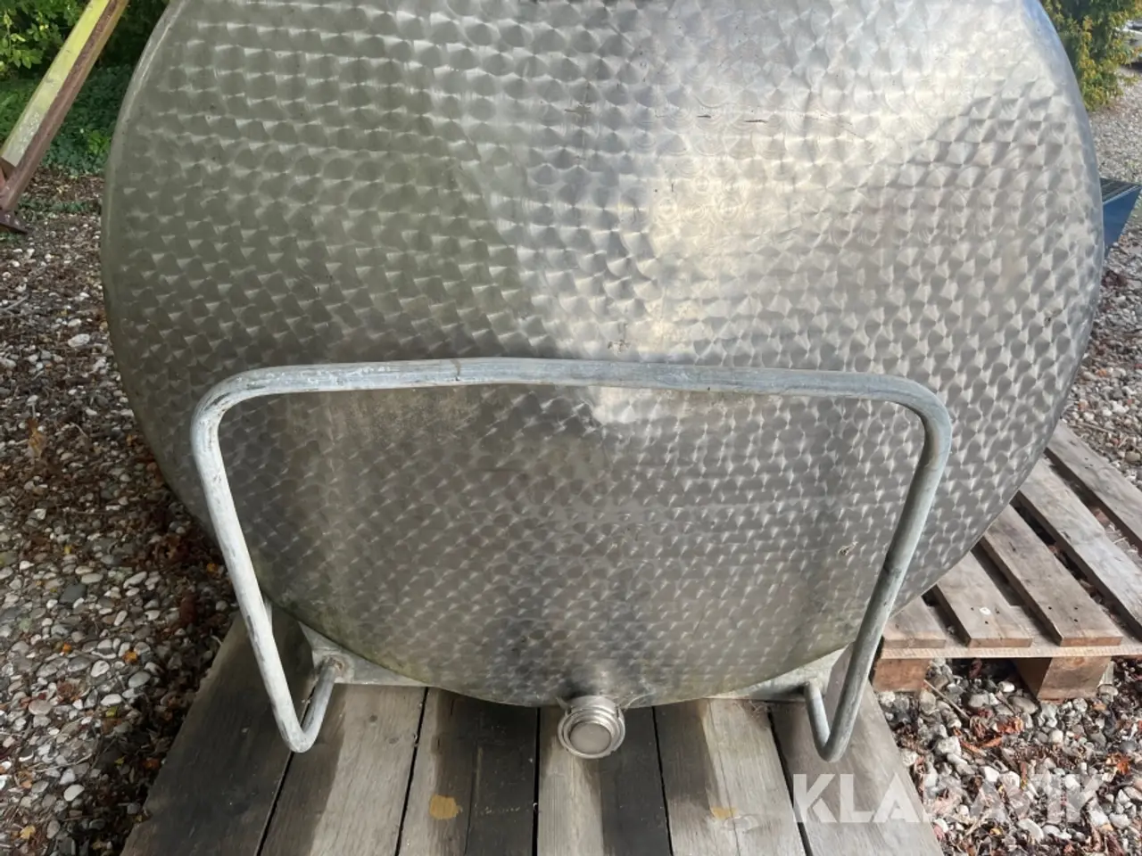 Billede 5 - Rustfri tank S.A. Christensen 2000liter