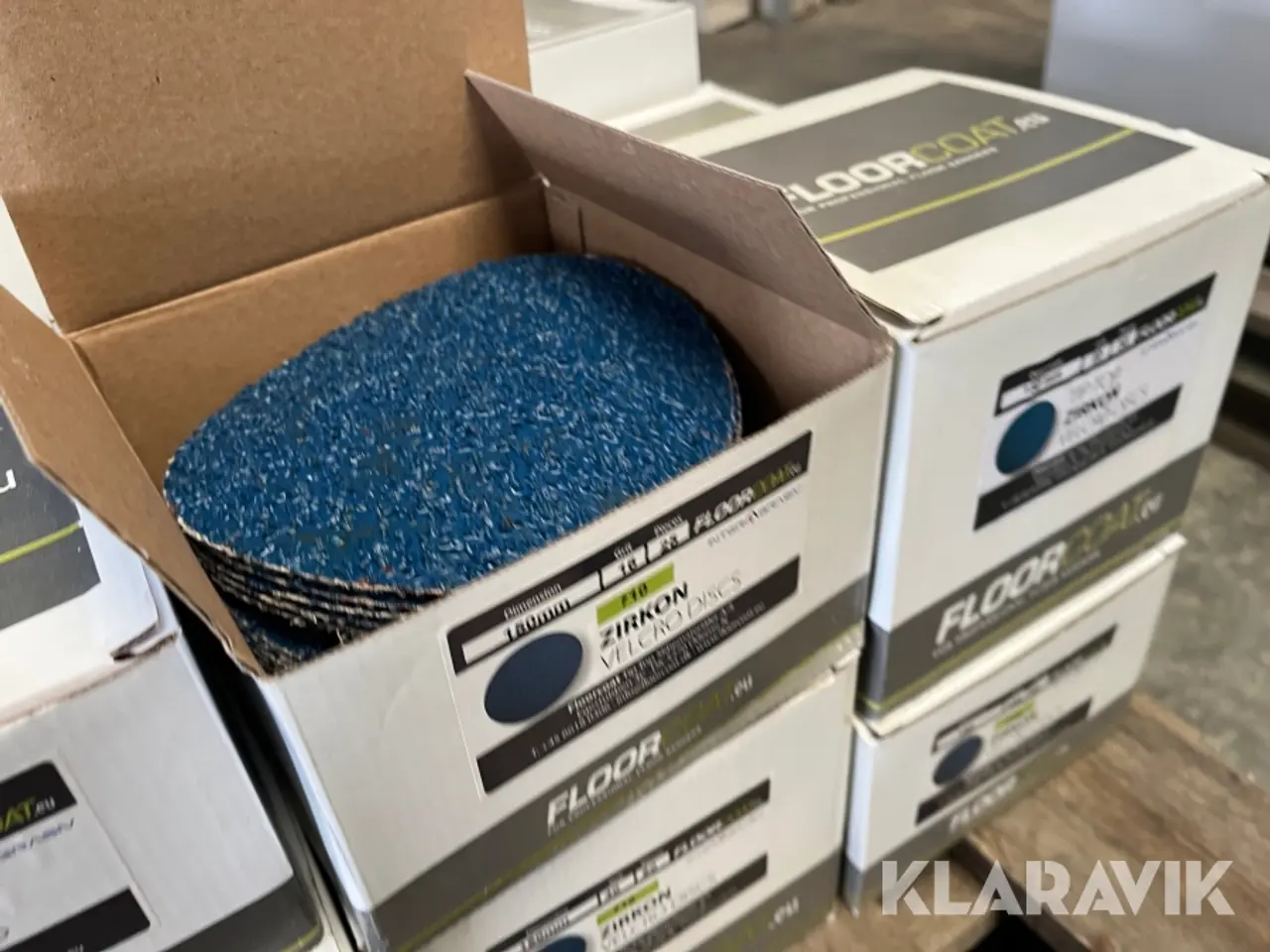 Billede 7 - Slibe discs Floorcoat 710 tip top zirkon velcro discs