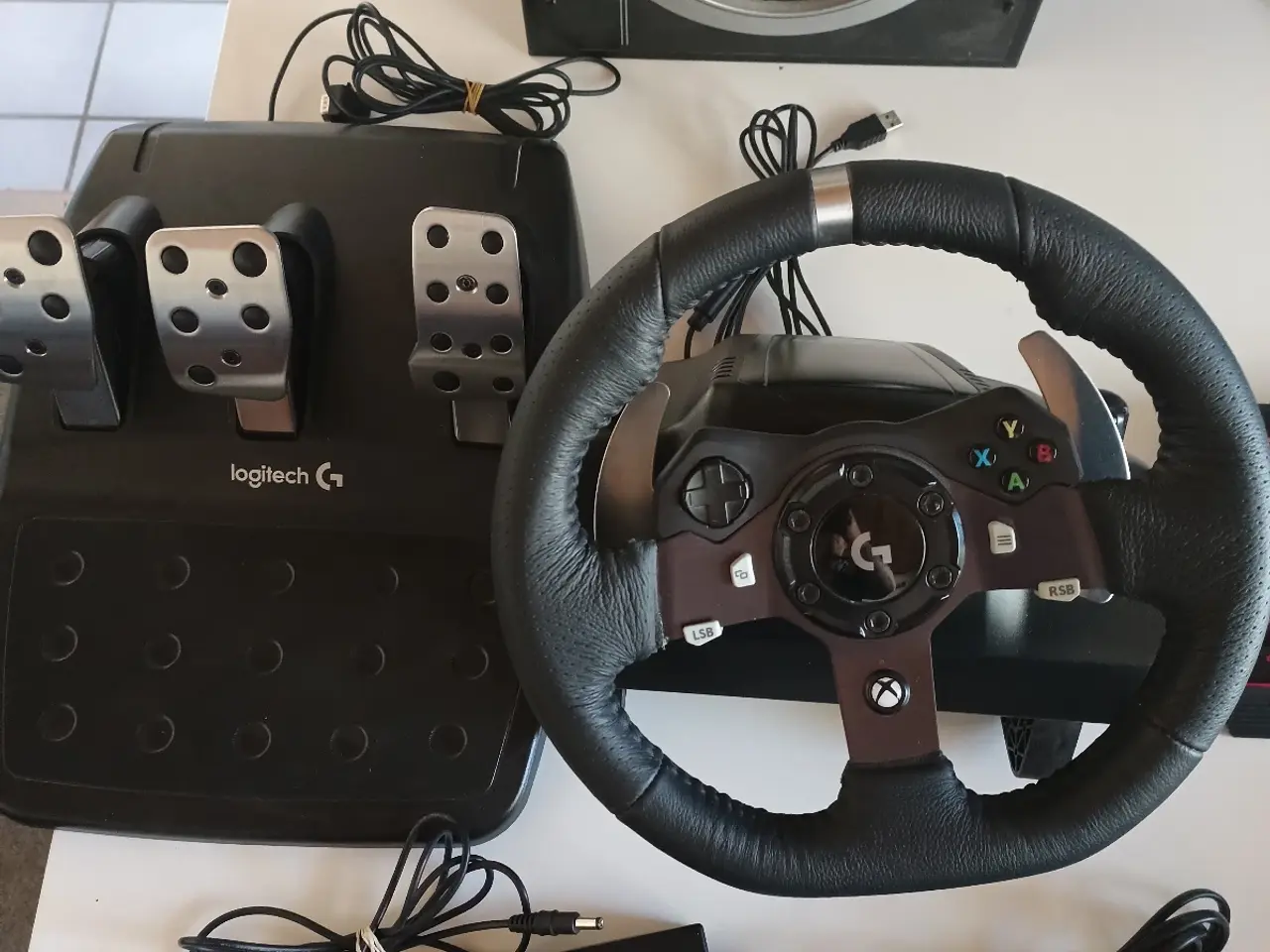 Billede 2 - Logitech g920 rat og pedal sæt