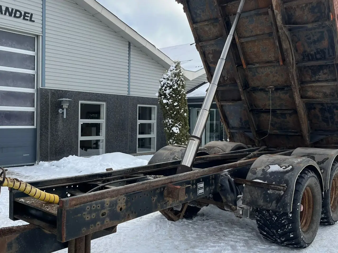 Billede 8 - Scania Dumper vogn Med 560745R22.5 hjul montering