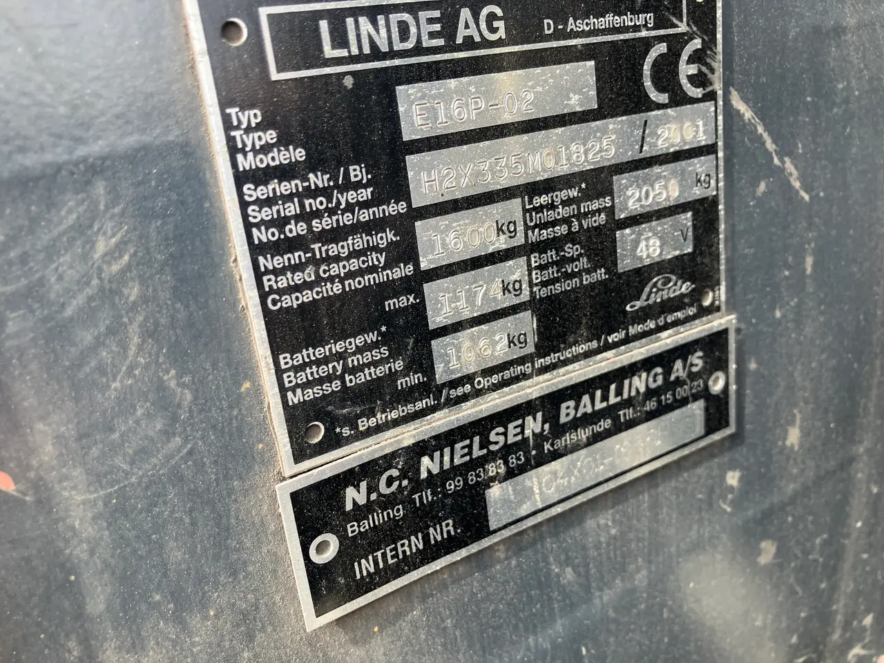 Billede 13 - Linde E16 triplex med friløft.