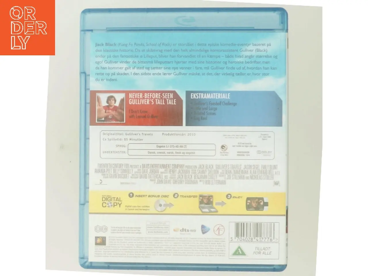 Billede 3 - Gulliver's Travels med Jack Black (DVD)