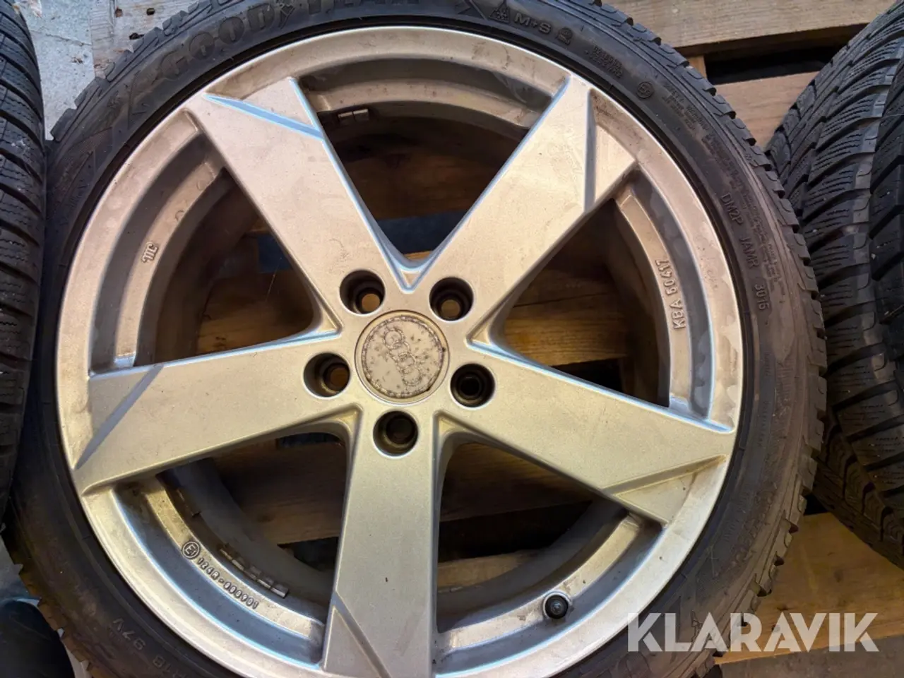 Billede 11 - Alufælge med vinterdæk Goodyear Ultra grip Audi TT - 4 styk
