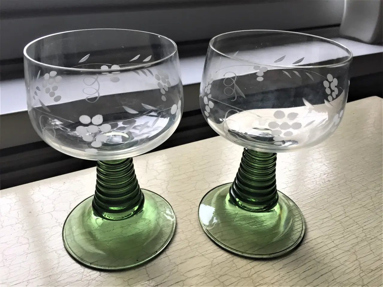 Billede 1 - 2 flotte Rømerglas