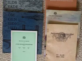 Historiske bøger om forsikringsvirksomhed