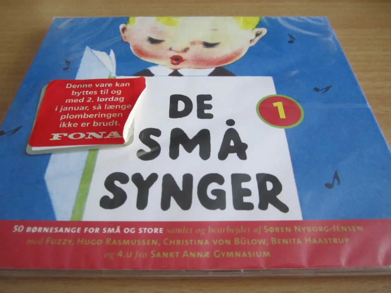 Billede 1 - DE SMÅ SYNGER. BYD. Ny i folie. CD. 