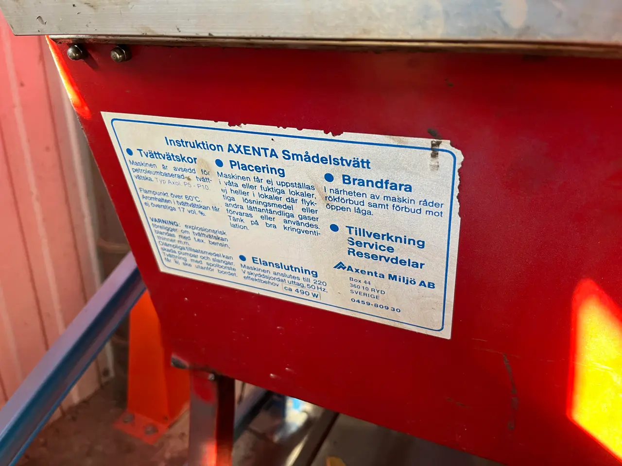 Billede 6 - Værktøjsrensestation AXENTA 1100
