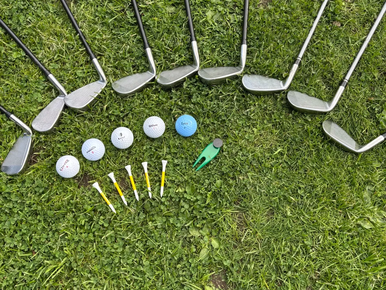Billede 8 - komplet golfsæt: Vogn, Vognbag, Kvalitetskøller