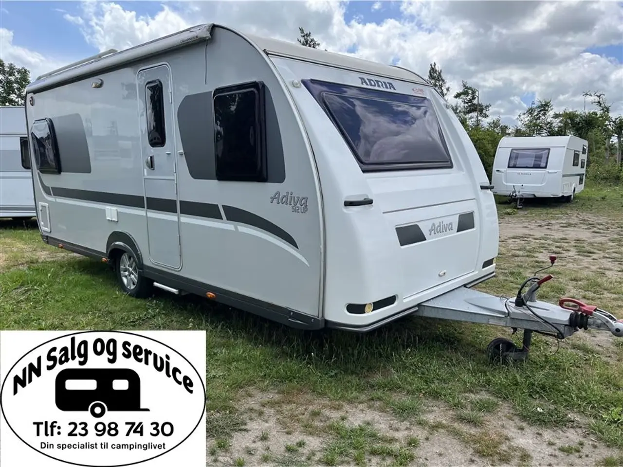 Billede 1 - 2010 - Adria Adiva 512 UP Meget velholdt campingvogn