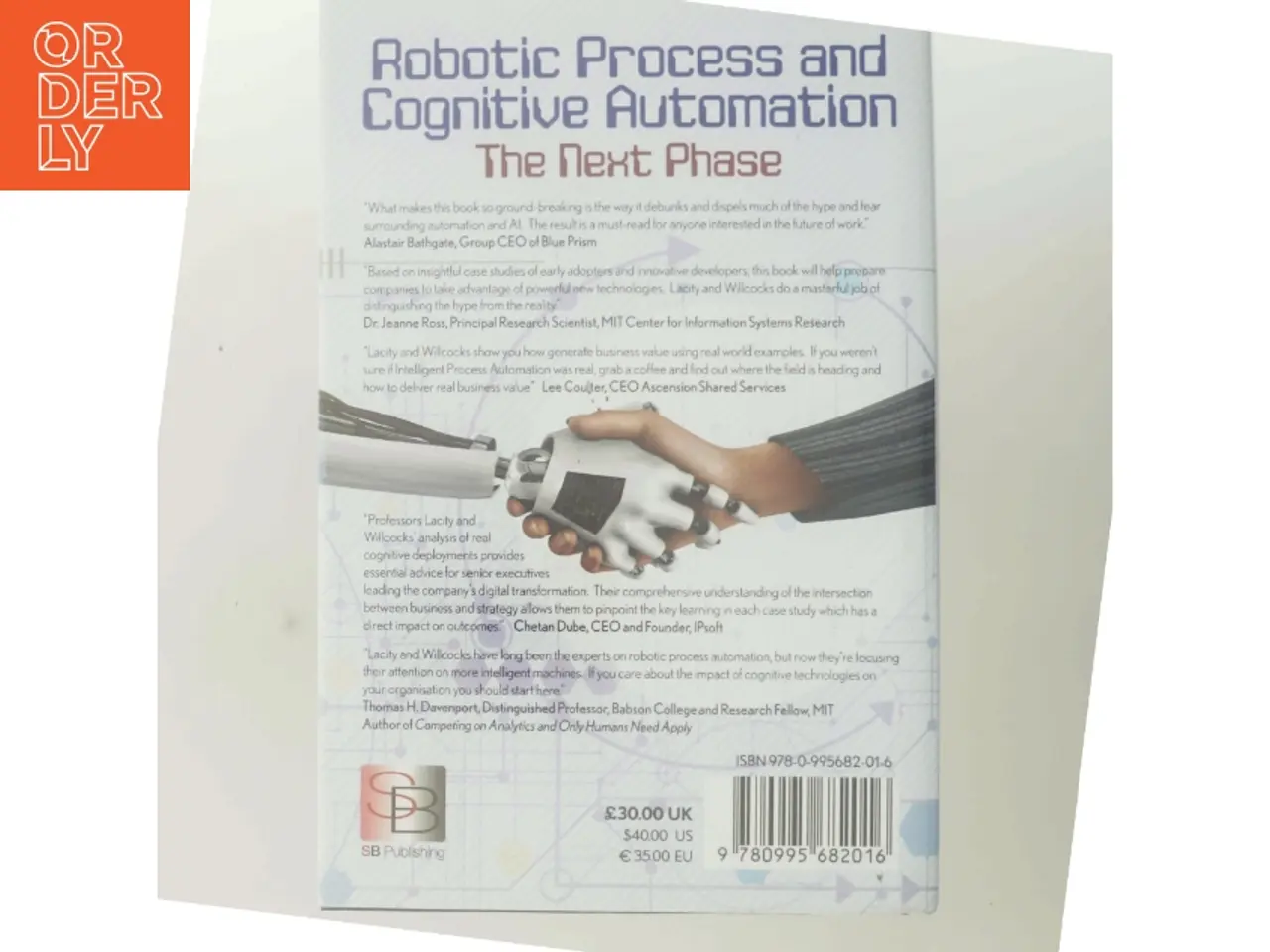 Billede 3 - Robotic Process and Cognitive Automation: The Next Phase (Bog)