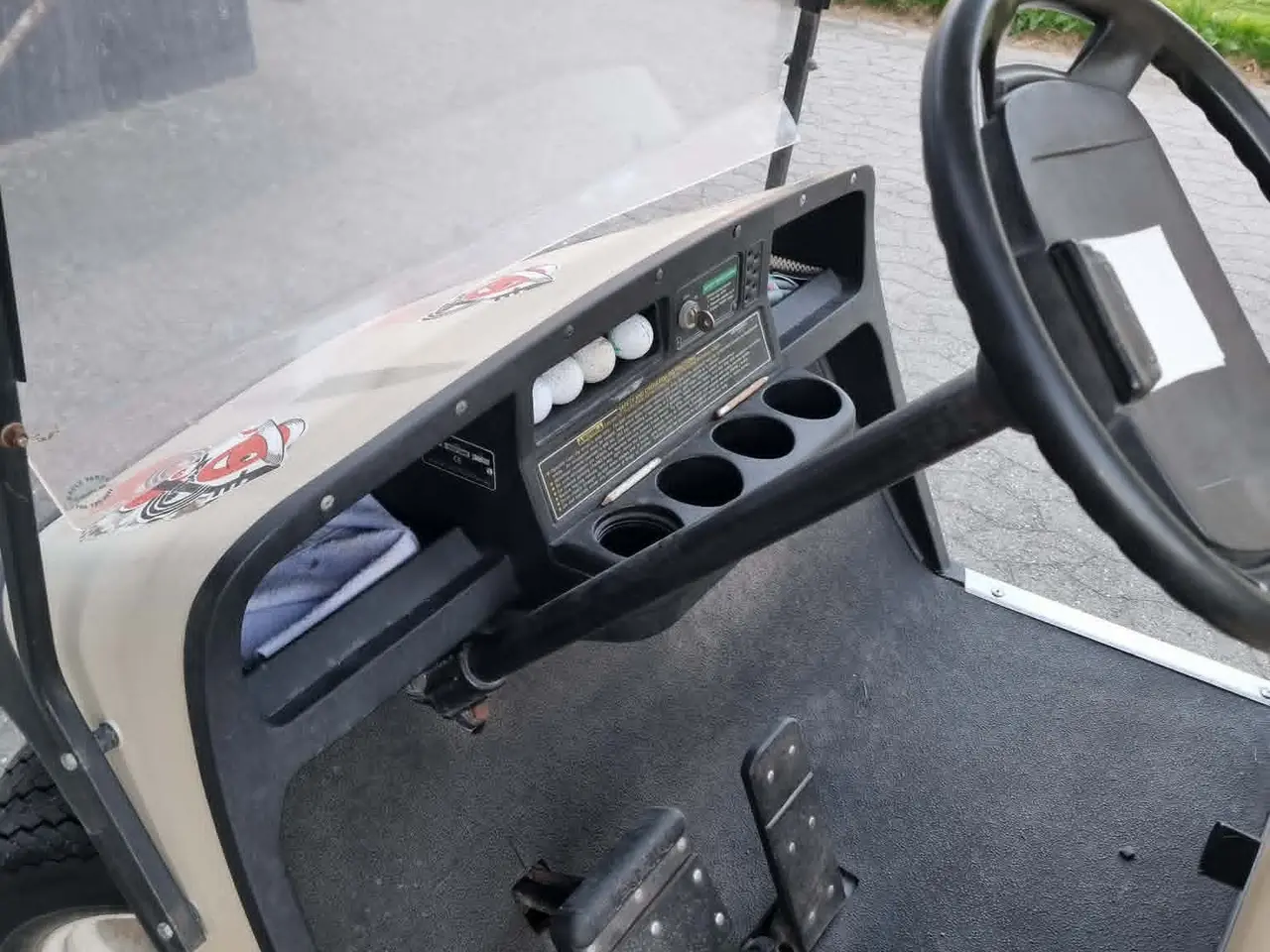 Billede 2 - Golfbil E-Z-GO benzinmotor til 2 personer