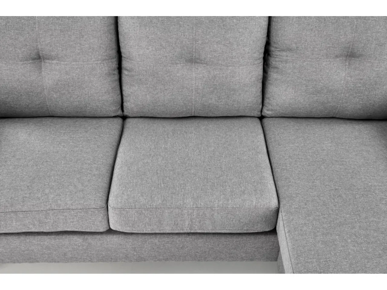 Billede 5 - GERSON sofa med skammel, - Grå