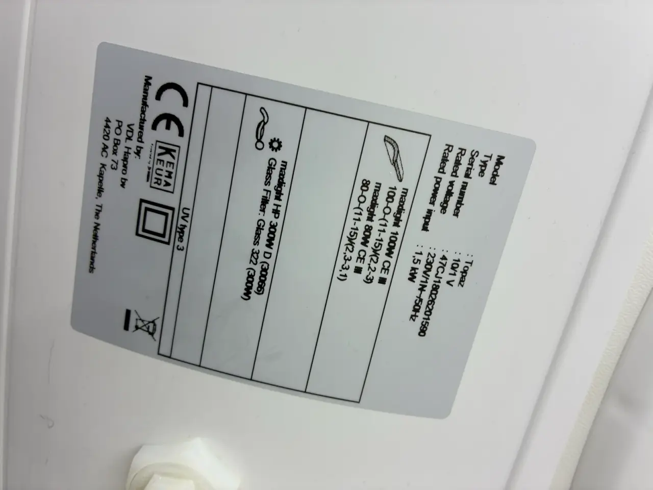 Billede 5 - Hapro Topaz 10/1 V solarium
