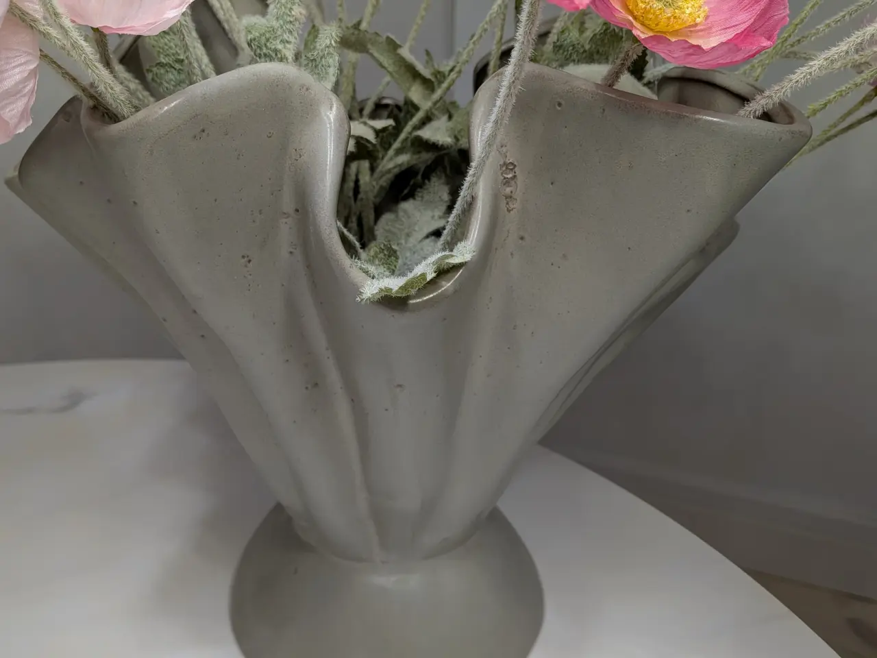 Billede 2 - Bloomingville Plier Vase – skulpturel vase