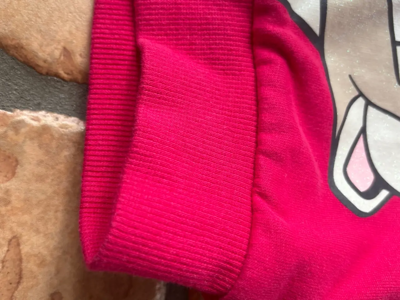 Billede 6 - Disney hættetrøje str. 68 lyserød polyester pige