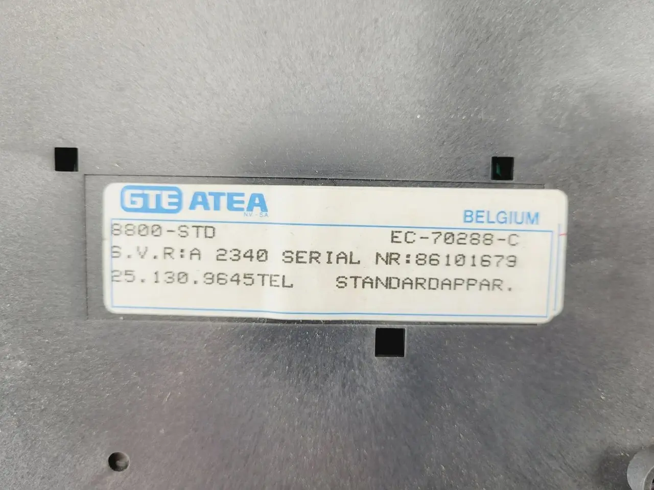 Billede 4 - Samleopjekt - Ferranti GTE-telefoner - Unipax 632
