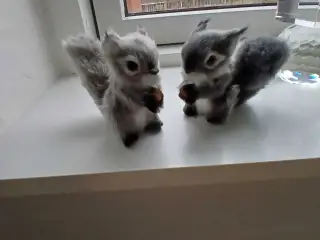 2 plys egern til julepynt sælges sammen