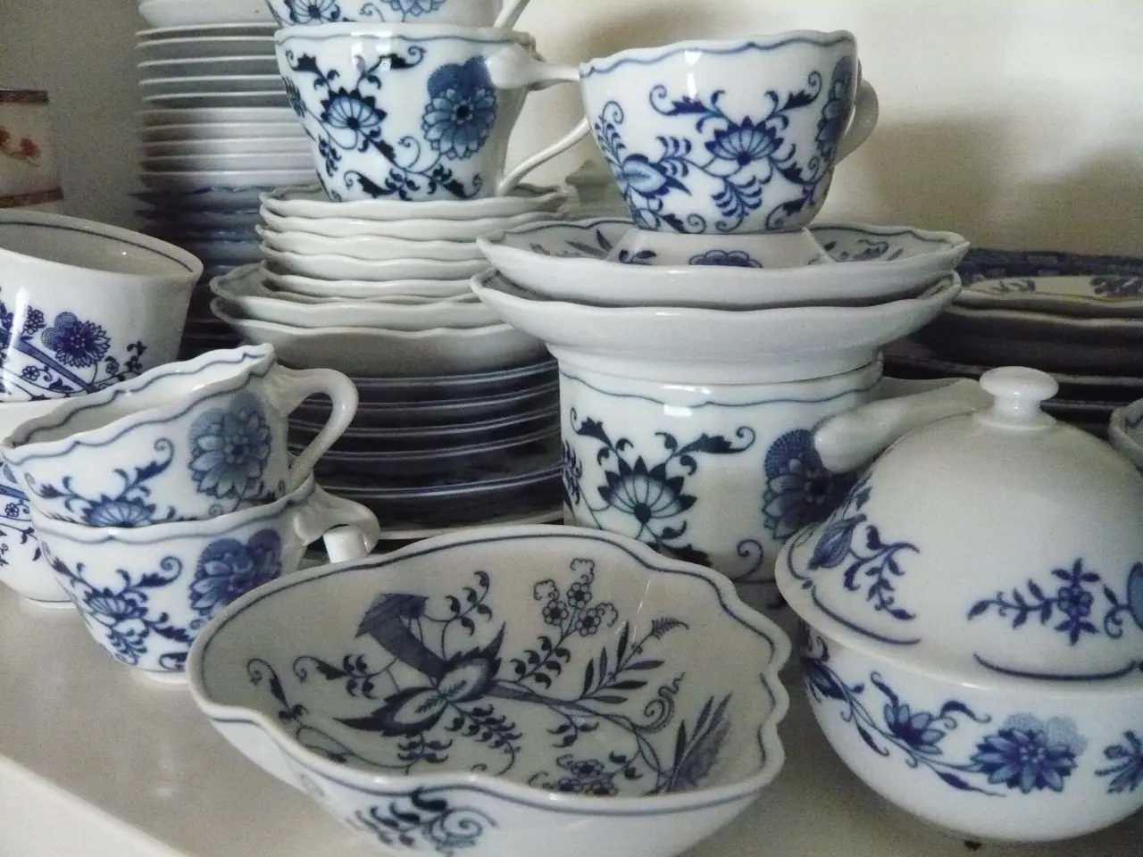 Billede 1 - Diverse Løgmønstret porcelæn