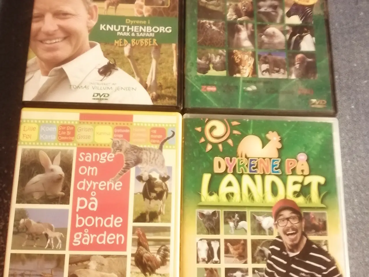 Billede 1 - 4 Fantastiske Dvd'er med Dyr for Børn