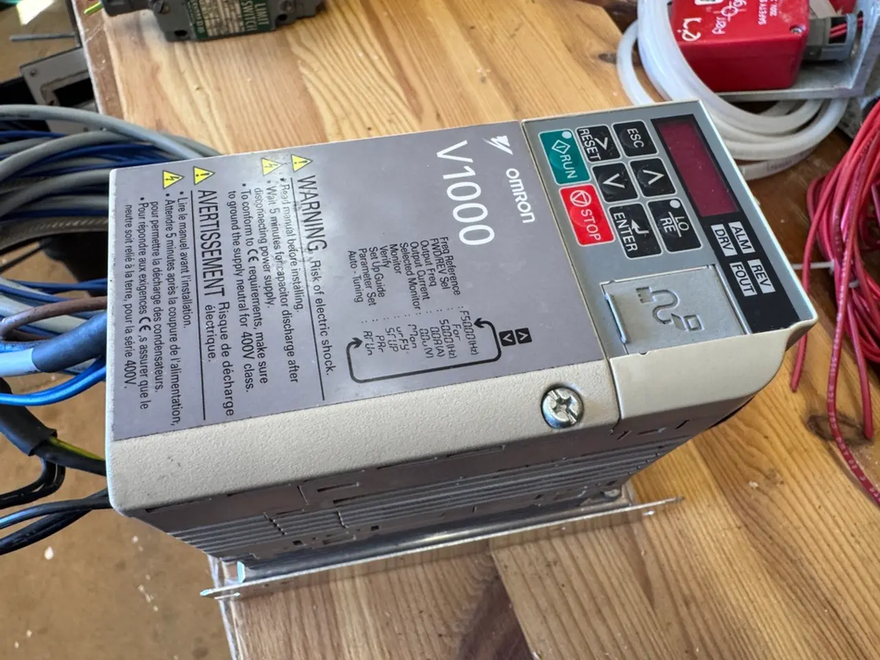 Billede 2 - Omron V1000 frekvensomformer