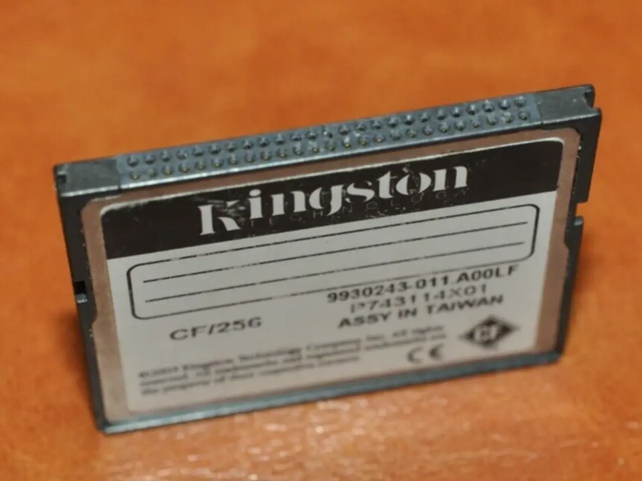 Billede 2 - Kingston 256Mbyte CF/256 Compact Flash Card