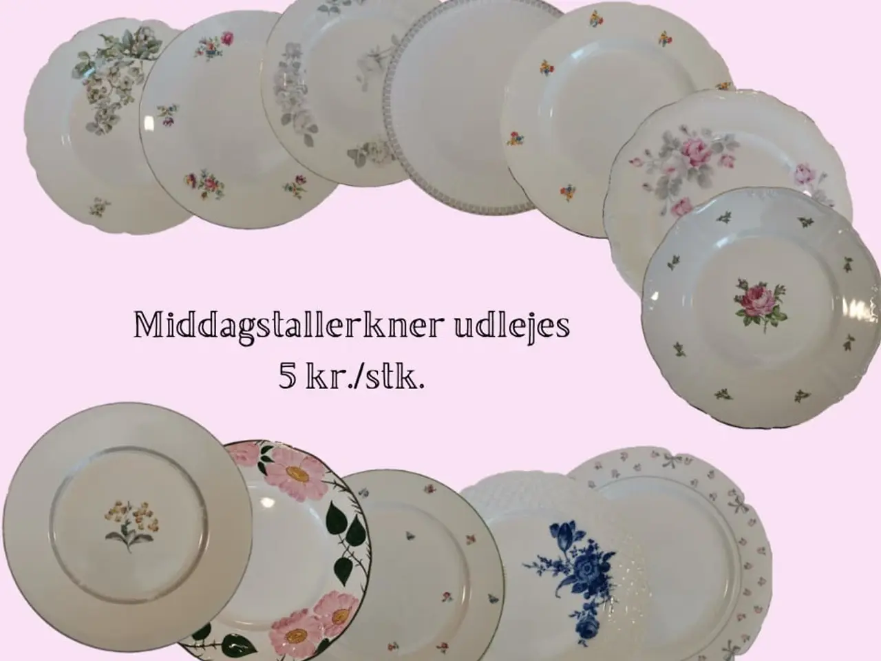 Billede 2 - Guldbestik og porcelæn med charme og stil udlejes