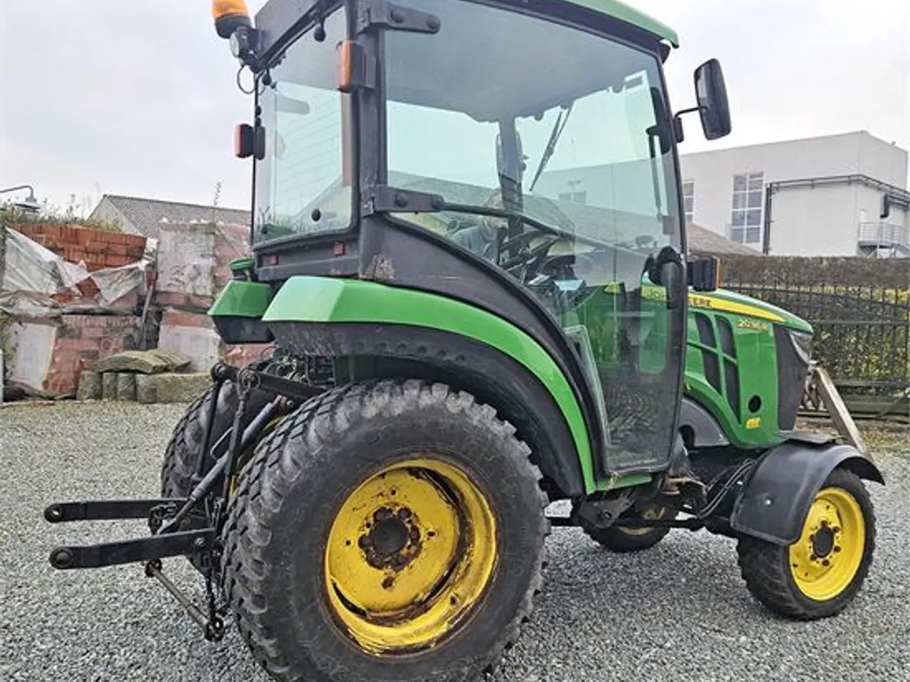 Billede 5 - John Deere 2036 R - Amazone E+S 300 saltstrøer / road salt spreader