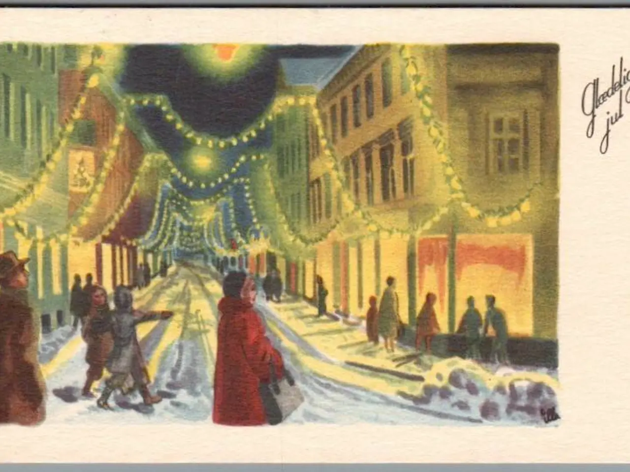 Billede 1 - Illa - Glædelig Jul - Stender Serie 258 - Brugt