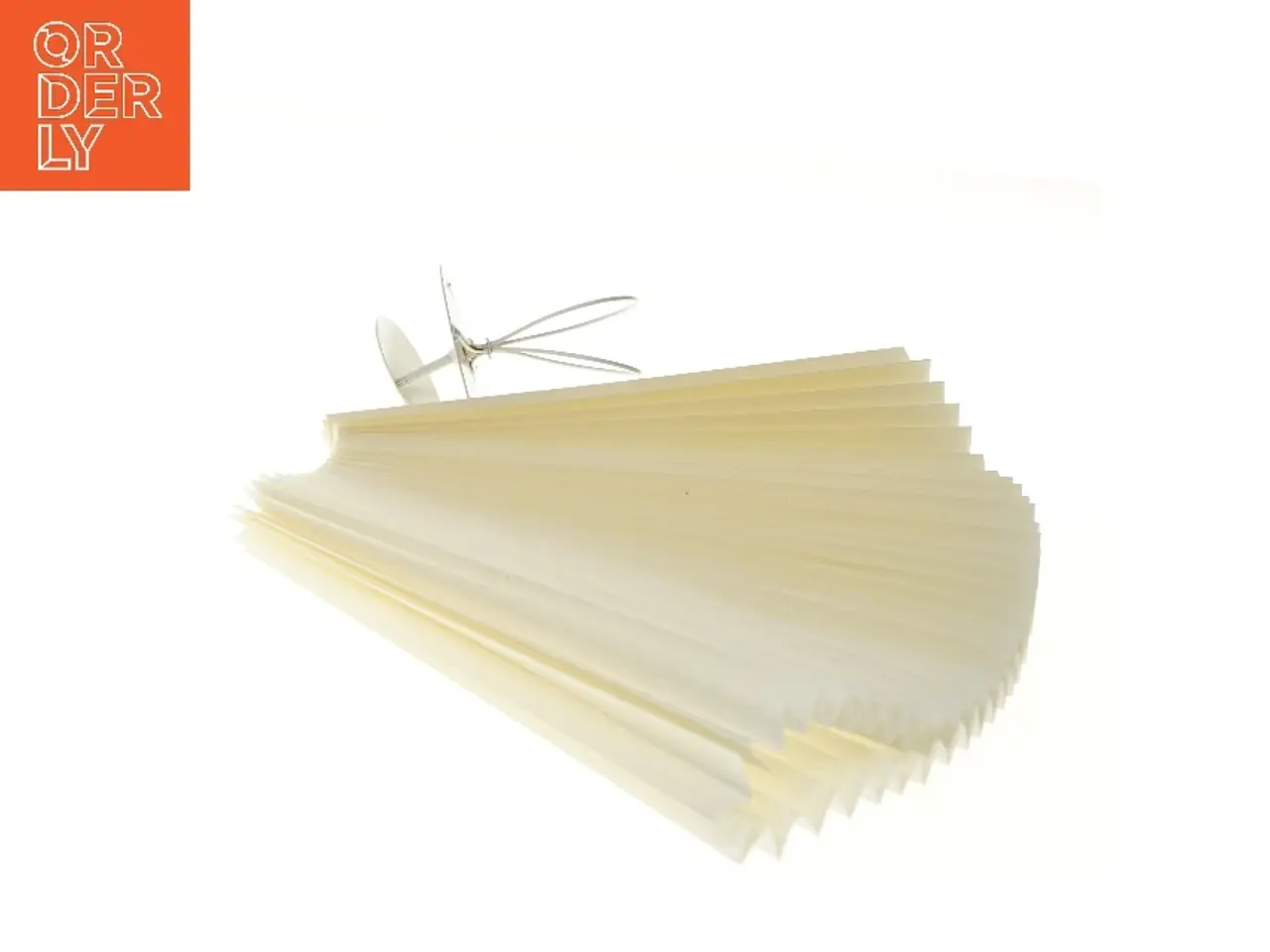 Billede 2 - Lampe skærm, plisseret (str. 28x43 cm)