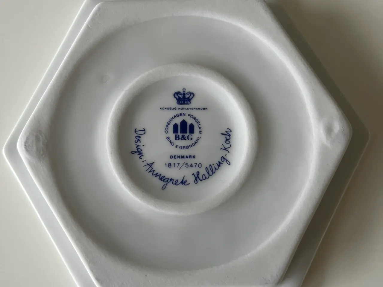 Billede 6 - Bing og Grøndahl, Porcelæn, Skål og fyrfadsstager