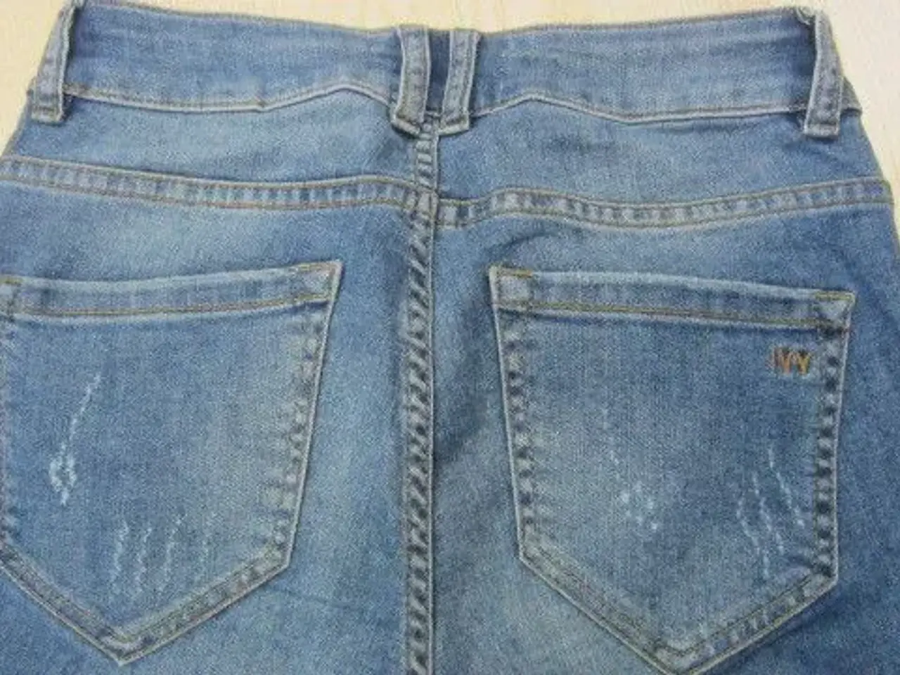 Billede 4 - Str. 26, IVY elastiske bukser i slidt look