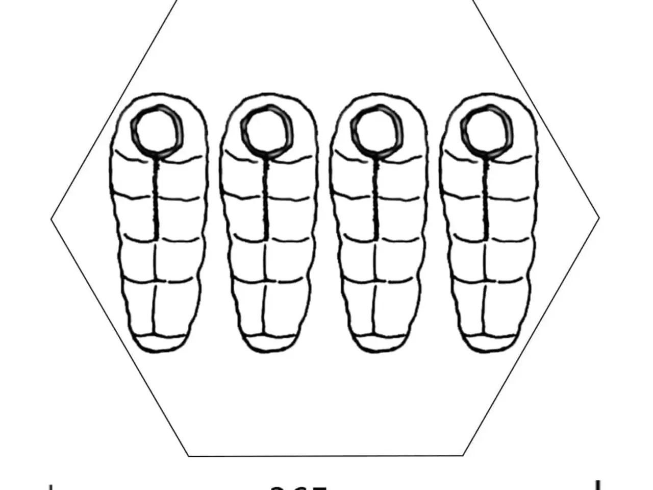 Billede 7 - 4-personers campingtelt i tipi-design 300 x 200 cm