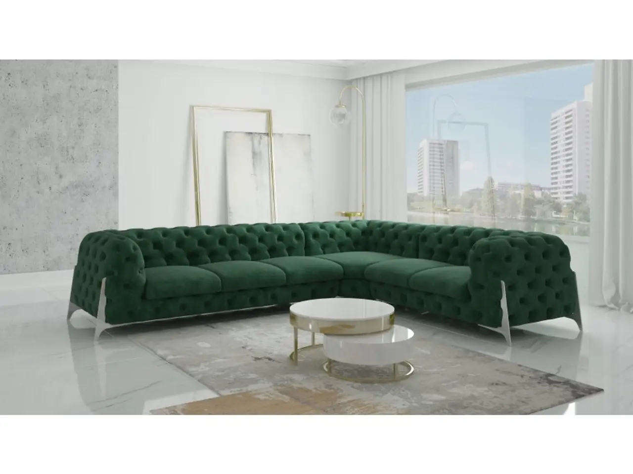Billede 7 - Diana Chesterfield Hjørnesofa