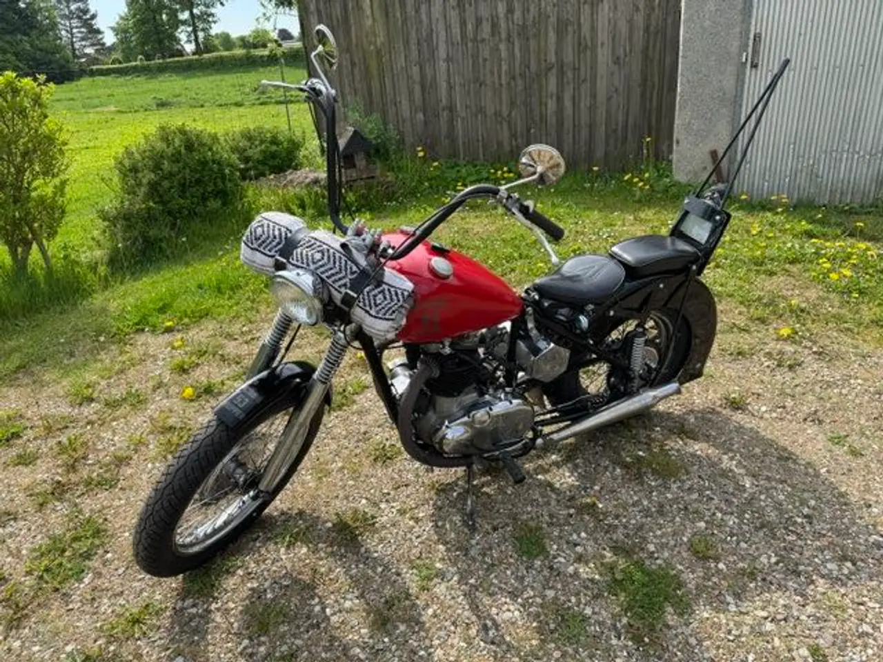 Billede 4 - BSA a7 1953 Chopper