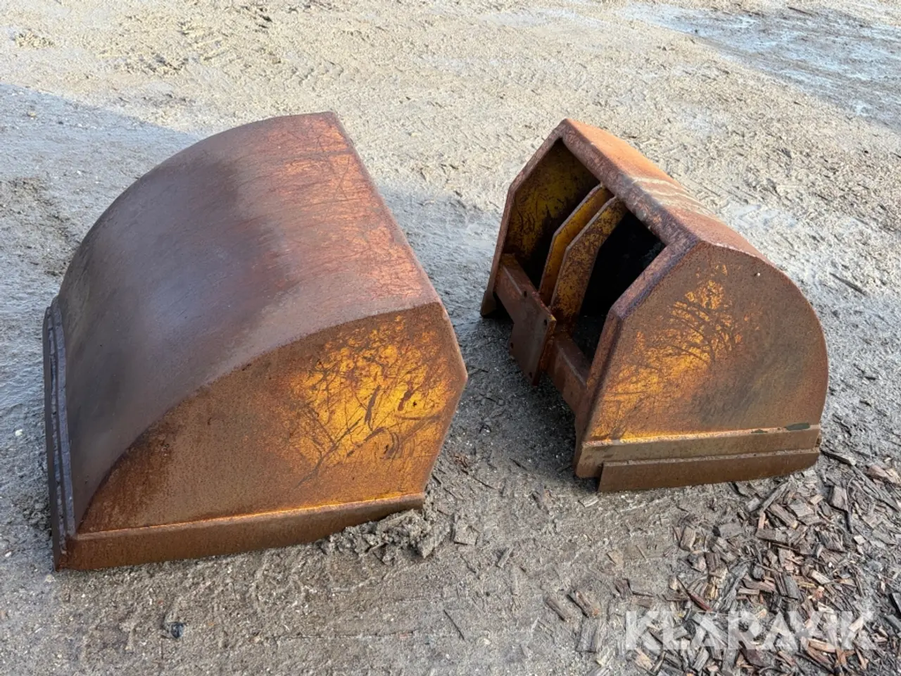 Billede 2 - Hydraulisk klemgrab BSV 70 + 150 cm 2 styk skovlsæt