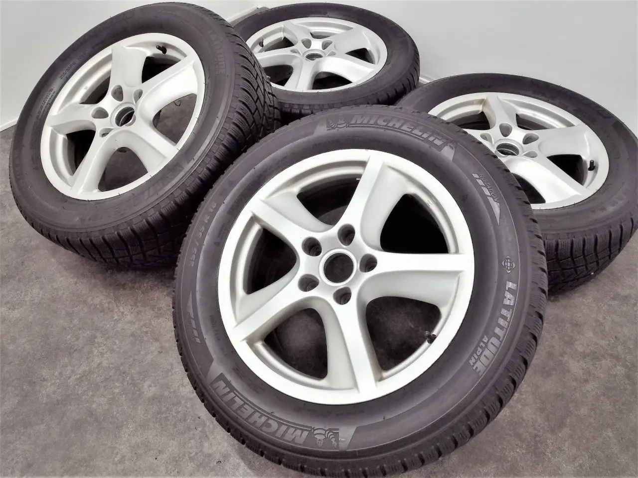 Billede 2 - 5x130 18" ET50 Porsche Cayenne vintersæt