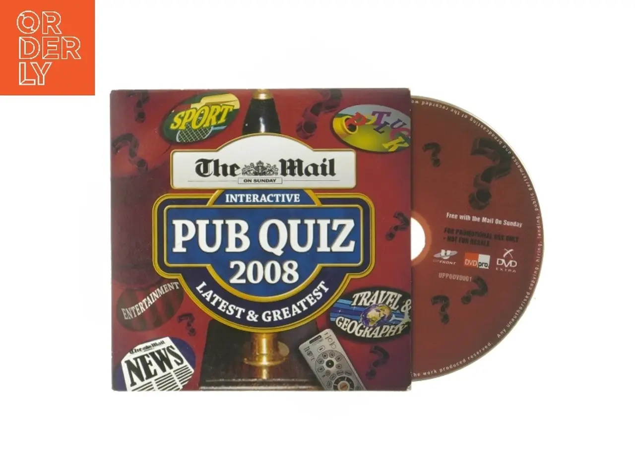 Billede 3 - Interactive Pub Quiz 2008 DVD (str. 12,5x12,5 cm)