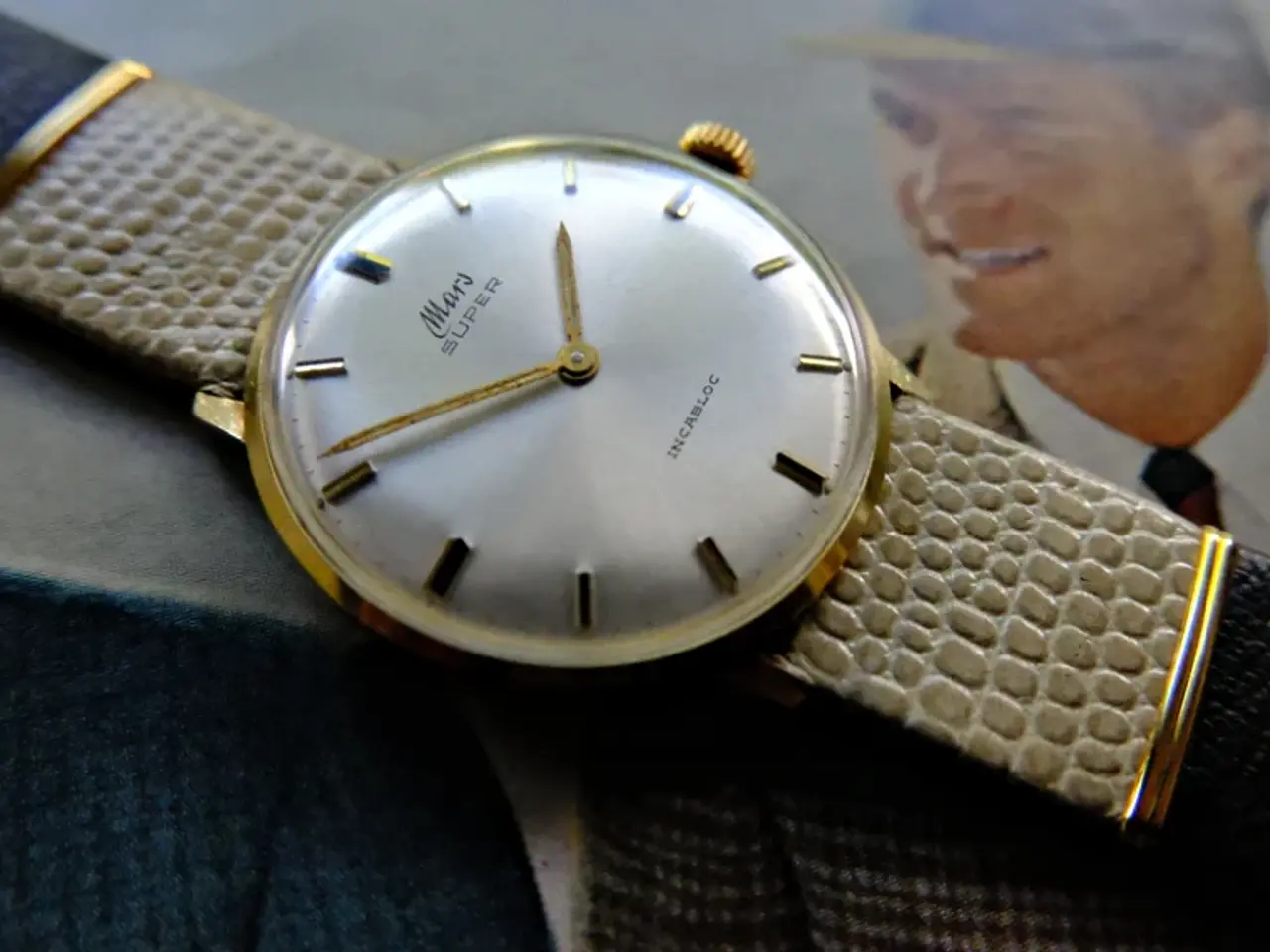 Billede 3 - Vintage Mars Super Incabloc Automatic herreur