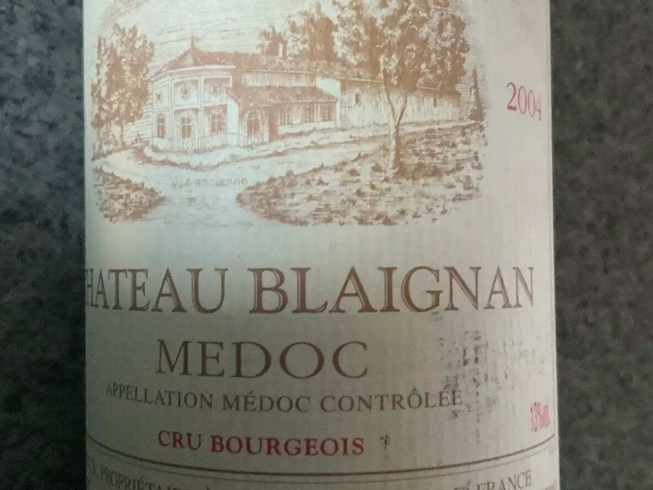 Billede 4 - Rødvin, 2004 Medoc Chateau Blaignan