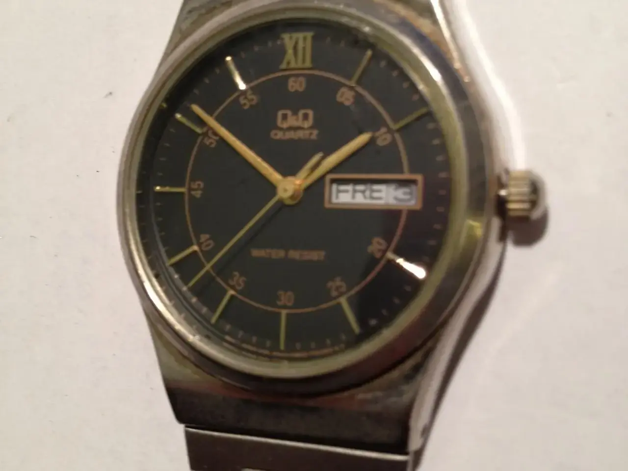 Billede 2 - Fin ur fra QQ med sort skive. Dia: 34mm